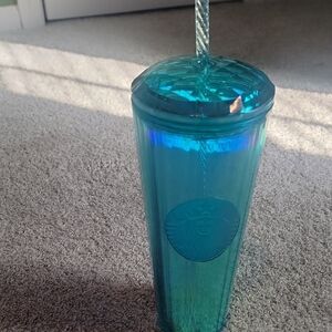 Starbucks Iridescent Blue Tumbler